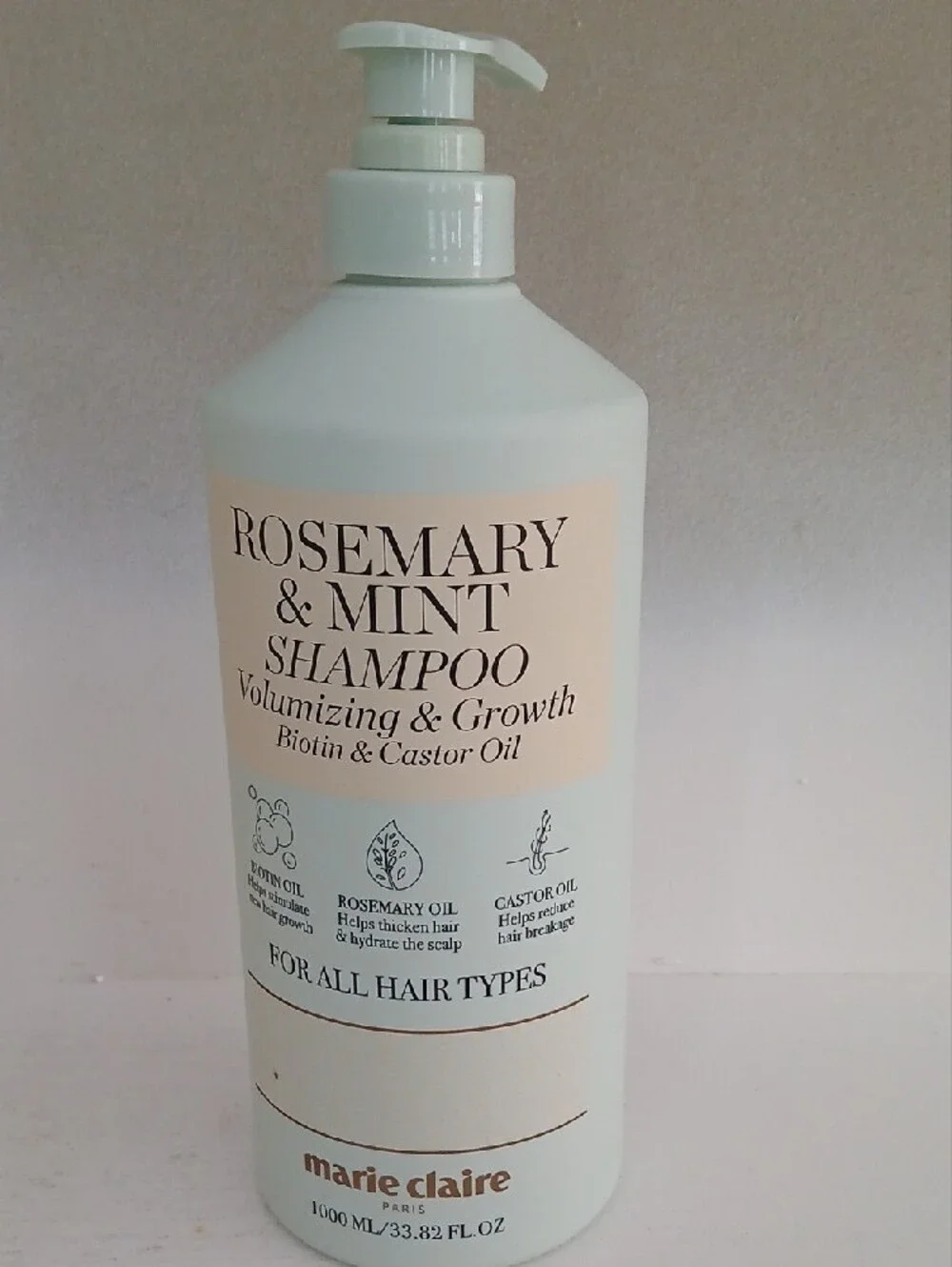 Marie Claire Rosemary & Mint Shampoo,Conditioner Or Oil-choose 1